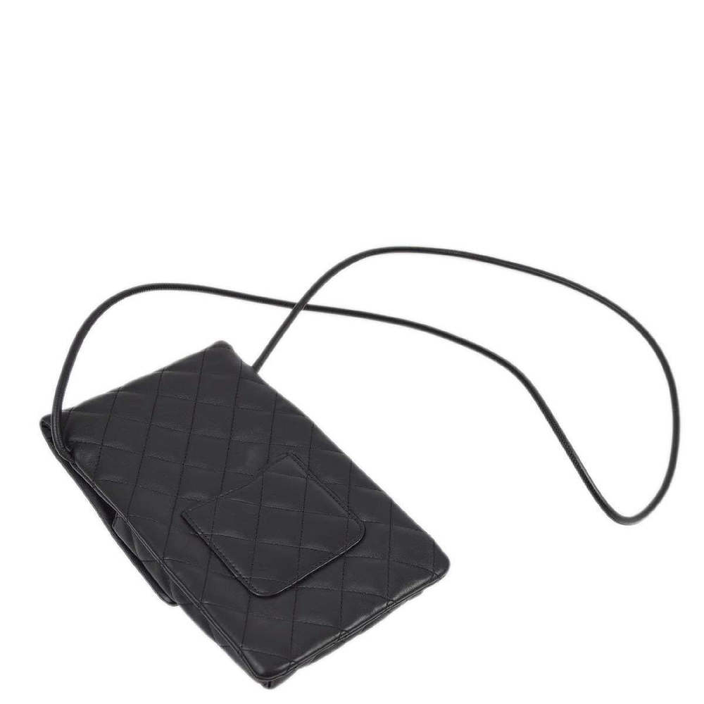 CHANEL Black Calfskin Cambon Ligne Shoulder Bag 162462 - Picture 2 of 10